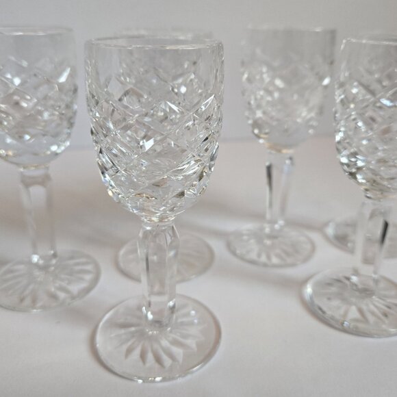 Set Of 6 Waterford Crystal Comeragh Liqueur/cordial Glasses - Picture 11 of 13
